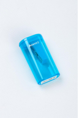 Чинка з контейнером, пластикова, одинарна, "Lighter", AXENT